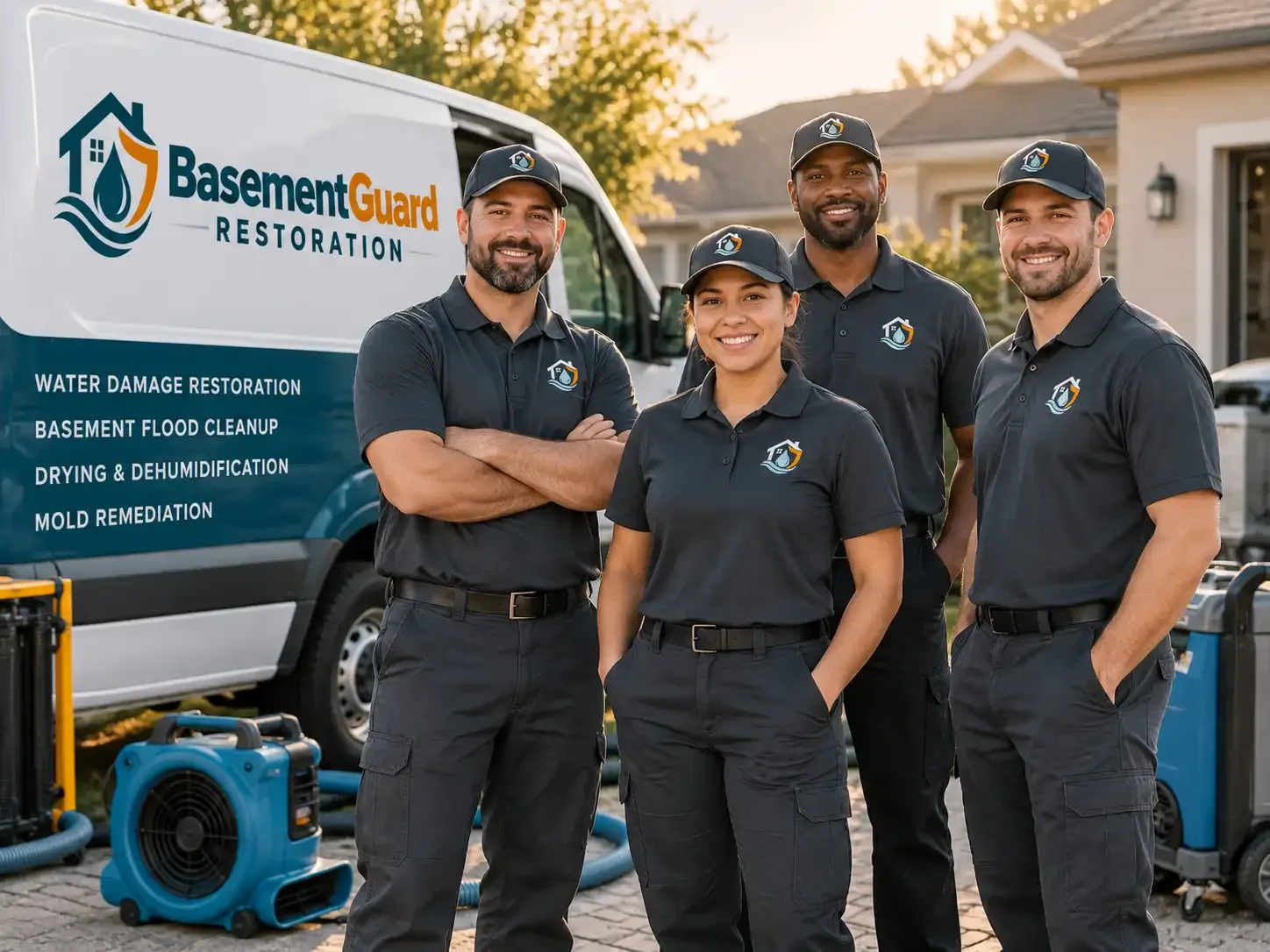Basement Water Damage Restoration company in Alborn, MN